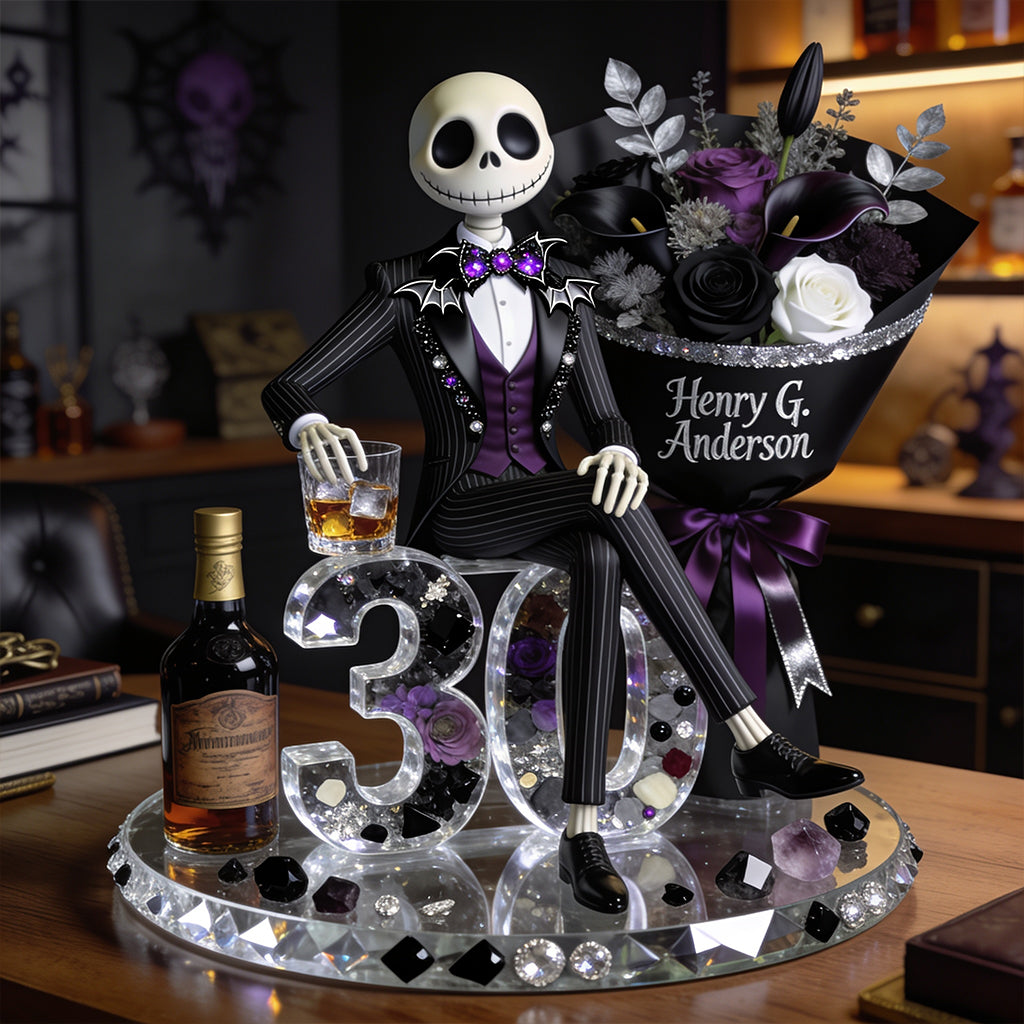The Nightmare Birthday Celebration Gift - Personalized Nightmare Custom Shaped Acrylic Plaque