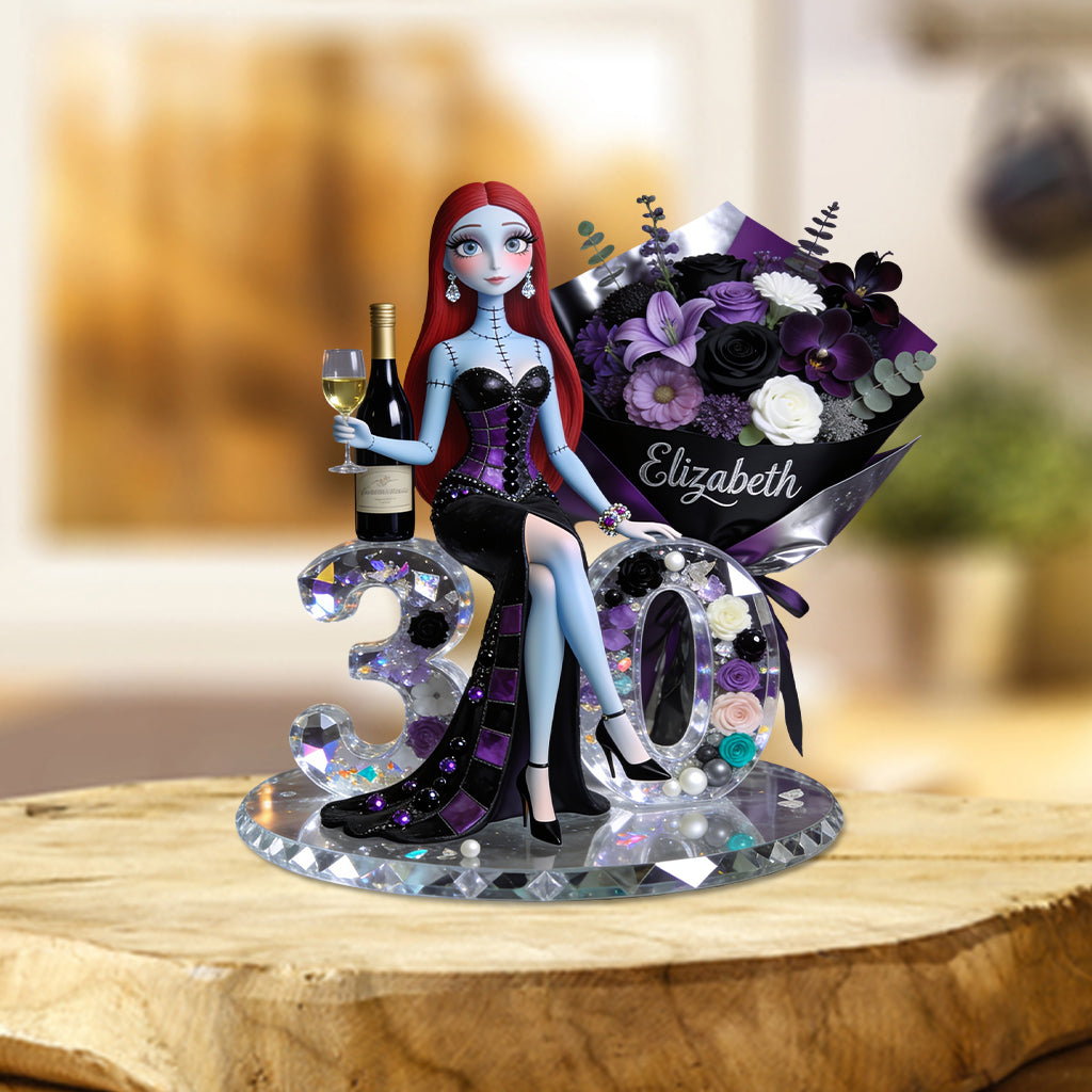 The Nightmare Birthday Celebration Gift - Personalized Nightmare Custom Shaped Acrylic Plaque