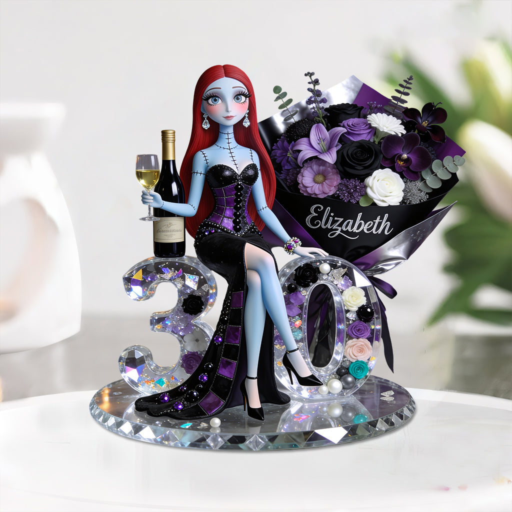 The Nightmare Birthday Celebration Gift - Personalized Nightmare Custom Shaped Acrylic Plaque
