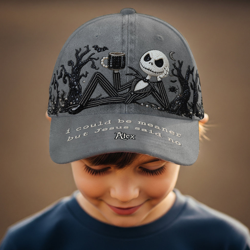 I Could Be Meaner - Personalized Nightmare Classic Cap