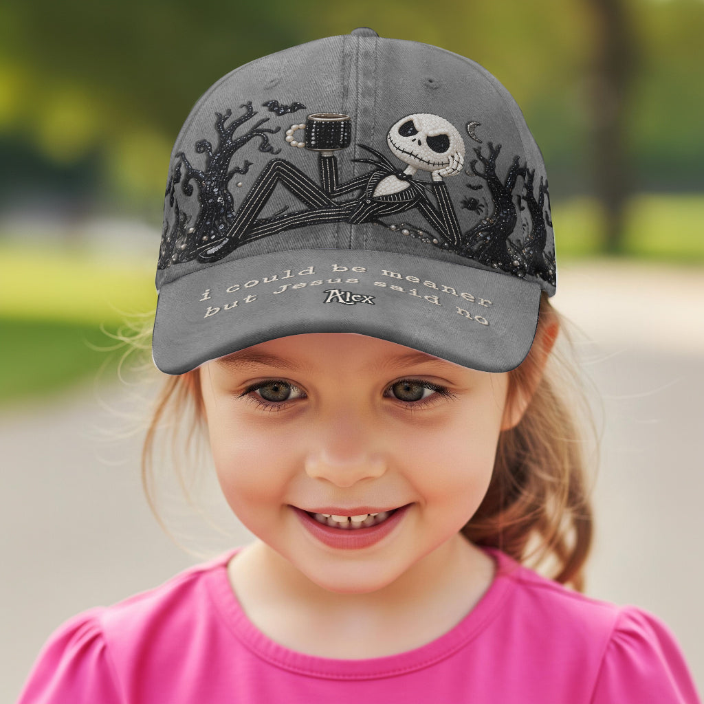 I Could Be Meaner - Personalized Nightmare Classic Cap