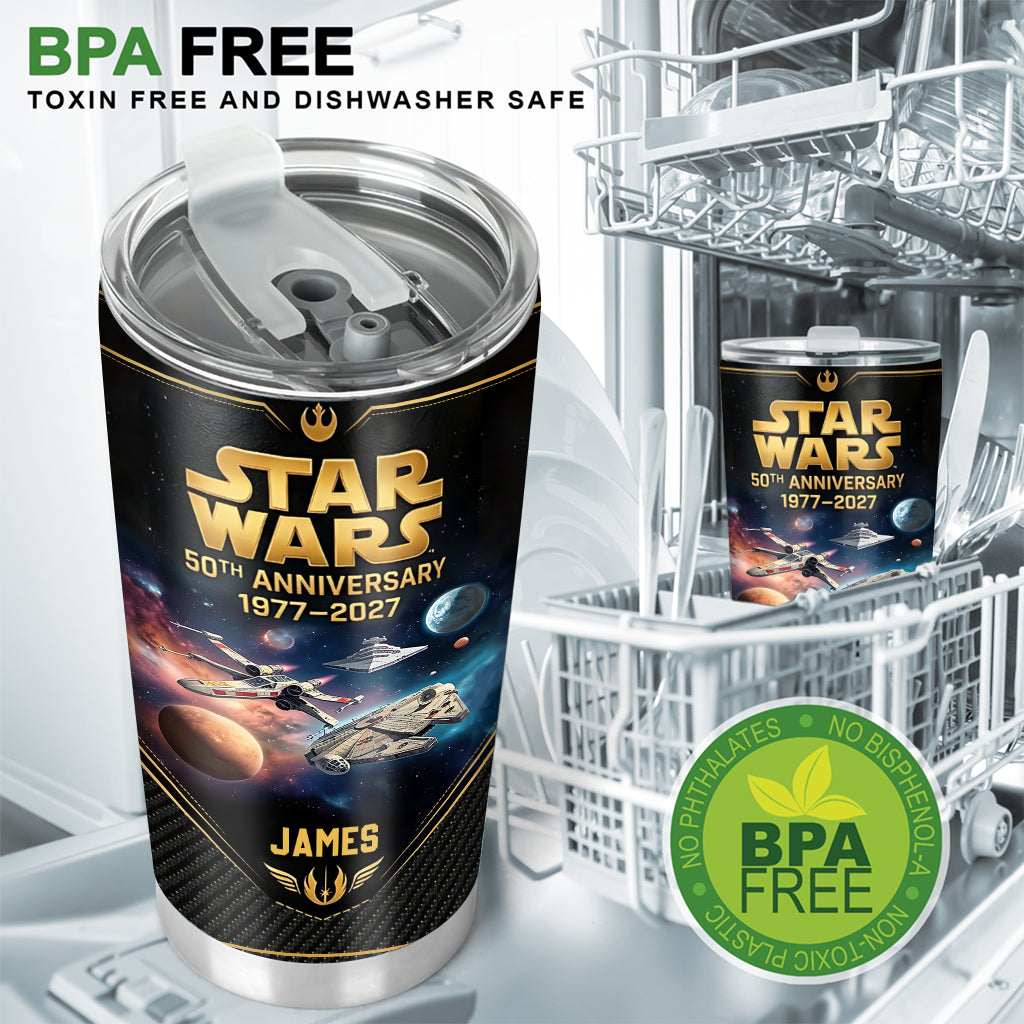 Star Fight 50th Anniversary - Personalized The Force Tumbler With Gift Box