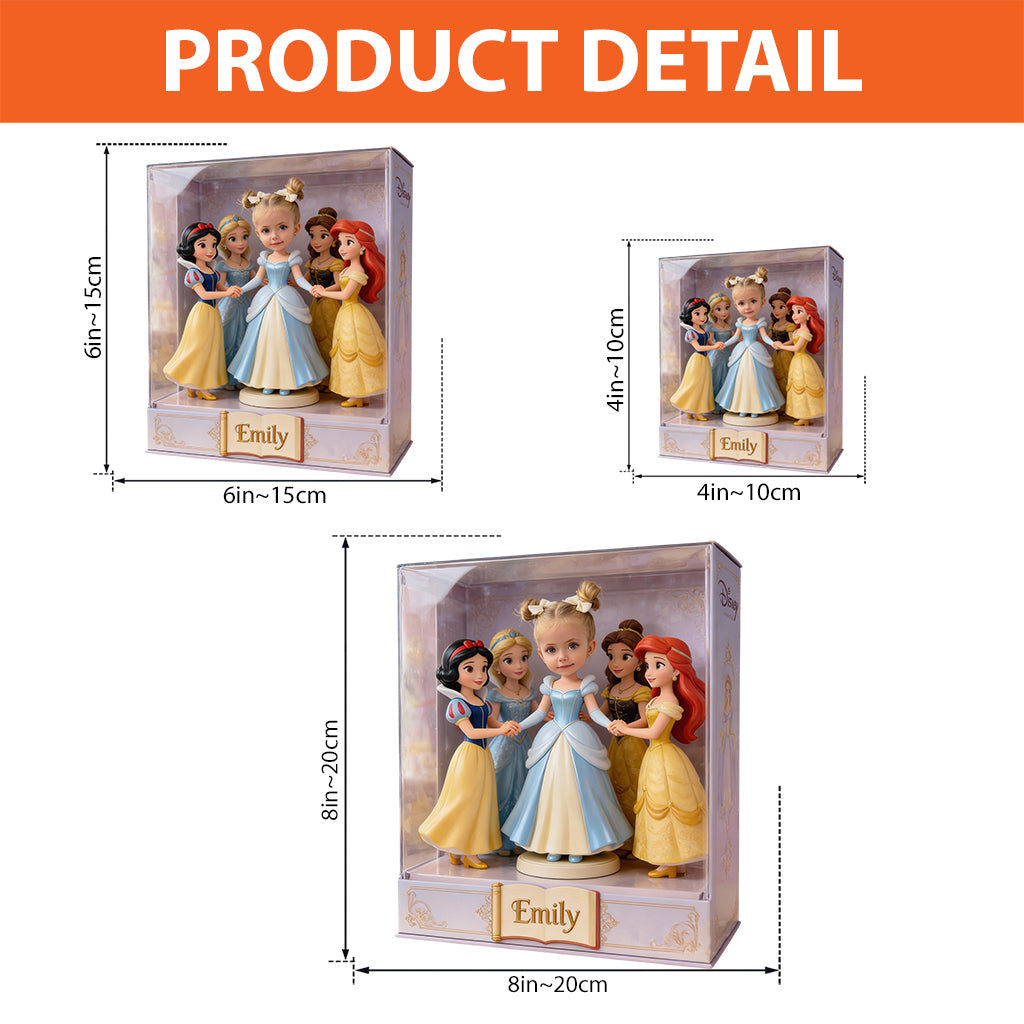 Beautiful Princess - Personalized Princess Custom Shaped Acrylic Plaque