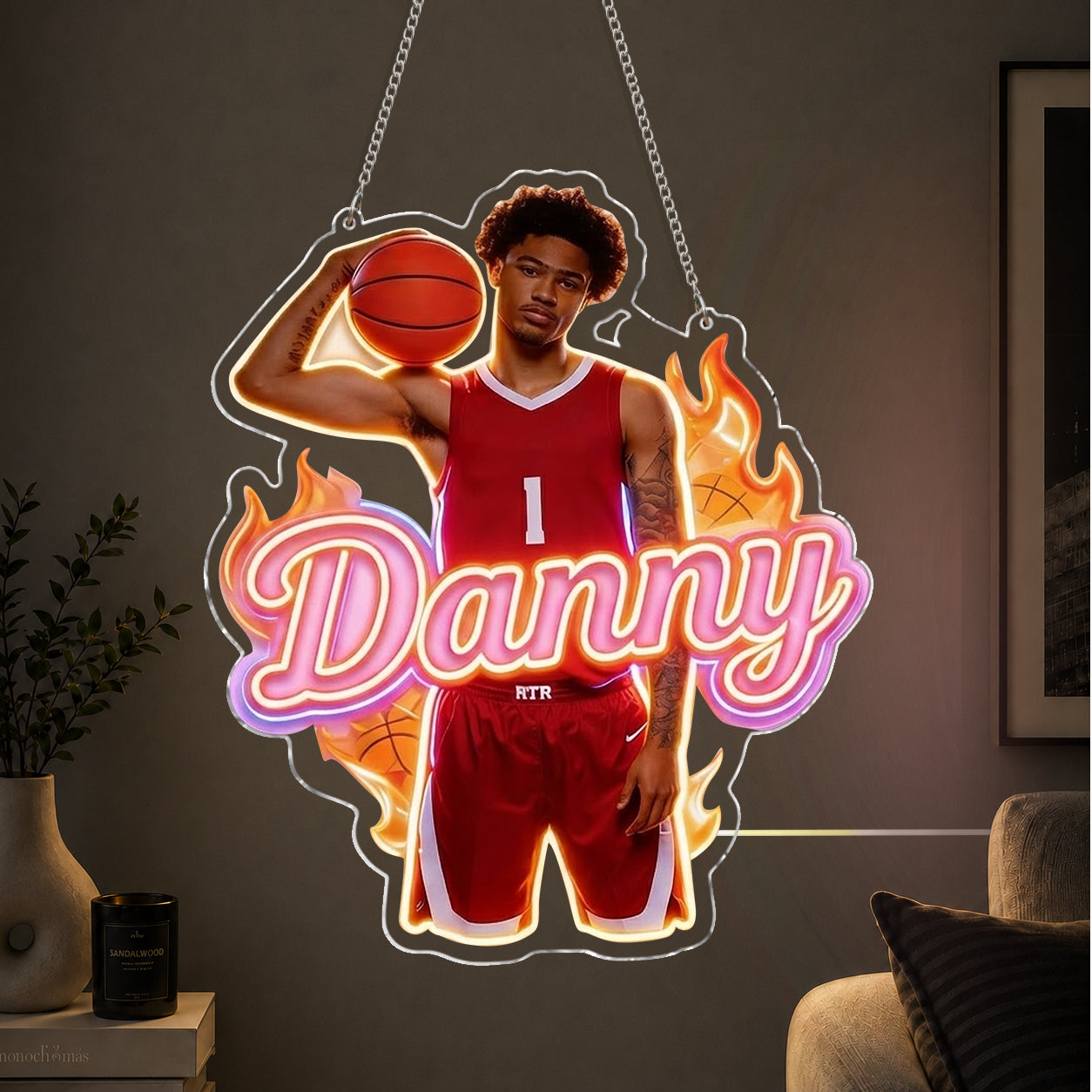 Baseball, Football, Basketball, Volleyball... Sport Lovers - Personalized Kid Neon LED Light Sign