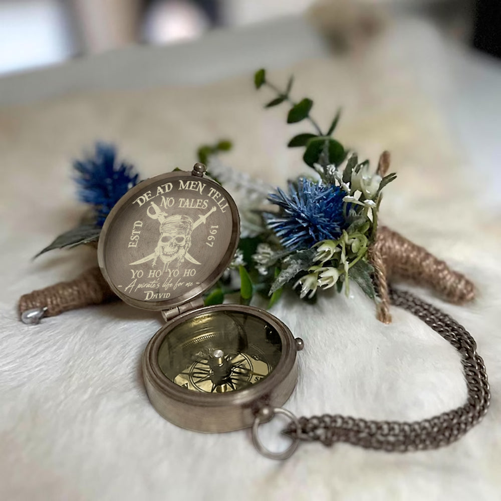 A Pirates Life For Me - Personalized Pirates Compass