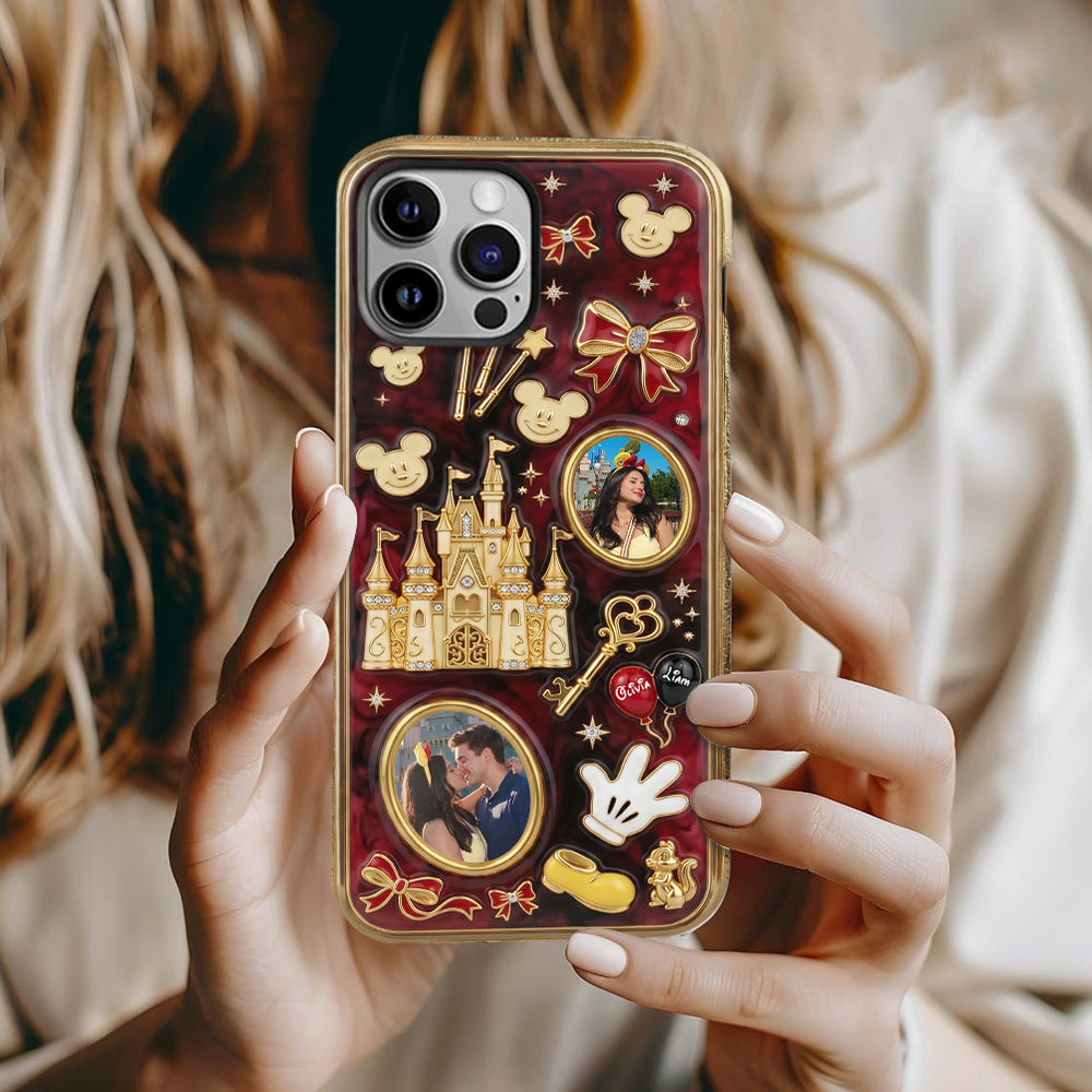 Luxury Fairytale Castle - Personalized Dream Trip Full Print Phone Case