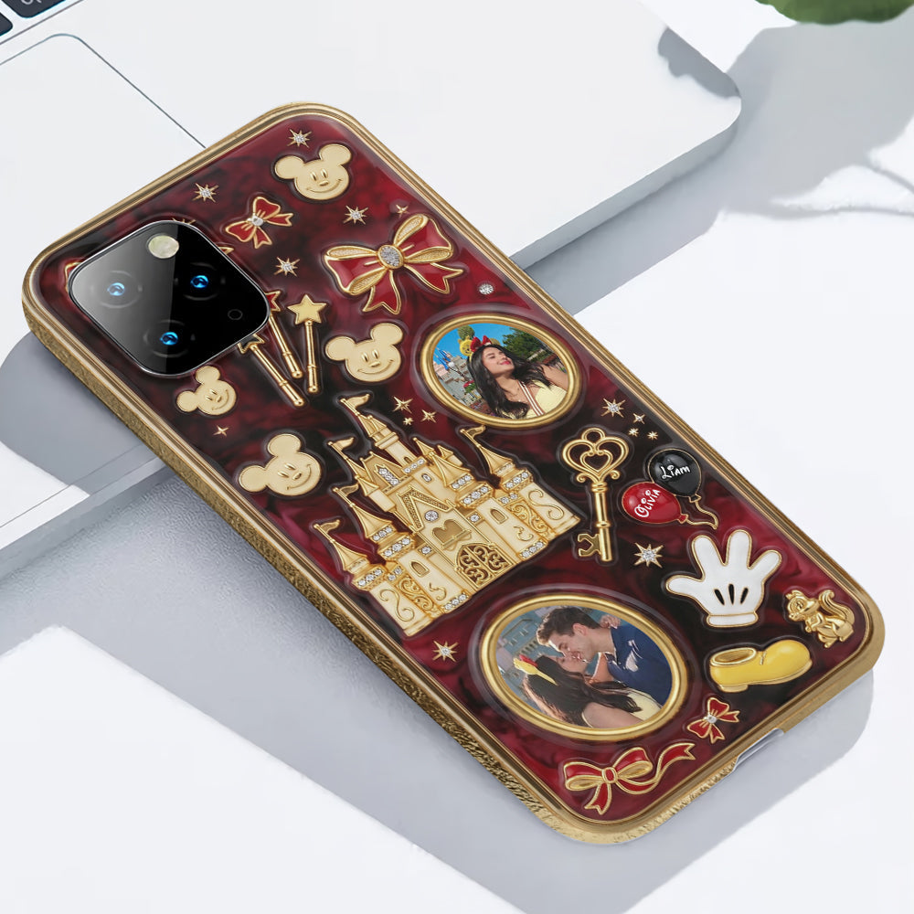 Luxury Fairytale Castle - Personalized Dream Trip Full Print Phone Case