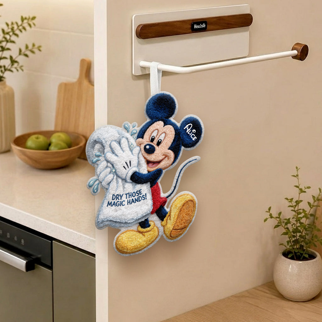 Dry Those Magic Hands - Personalized Mouse Hand Towel