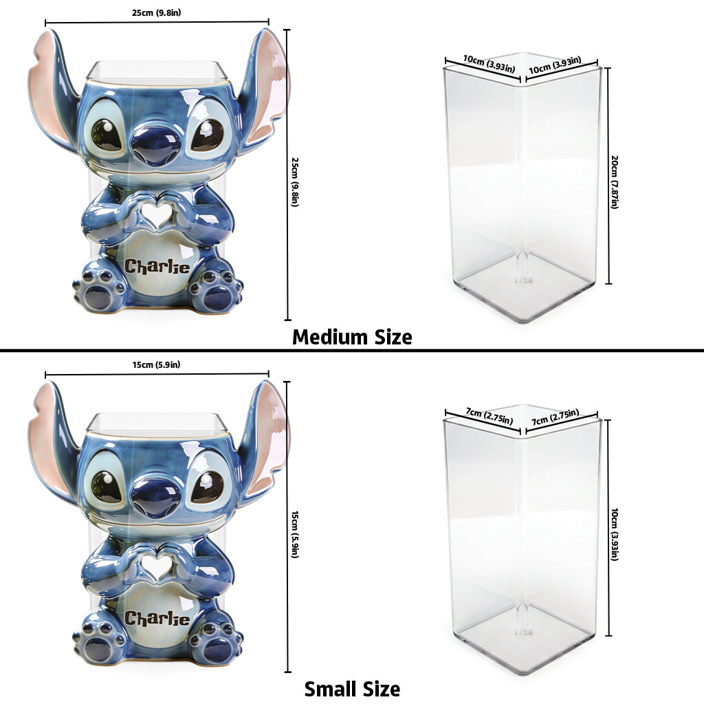 Ohana Means Family - Personalized Ohana Acrylic Pot