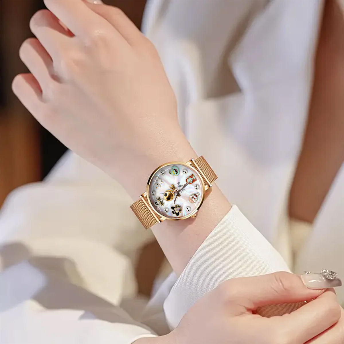 Dark Friends - Personalized Nightmare Women Hand Watch