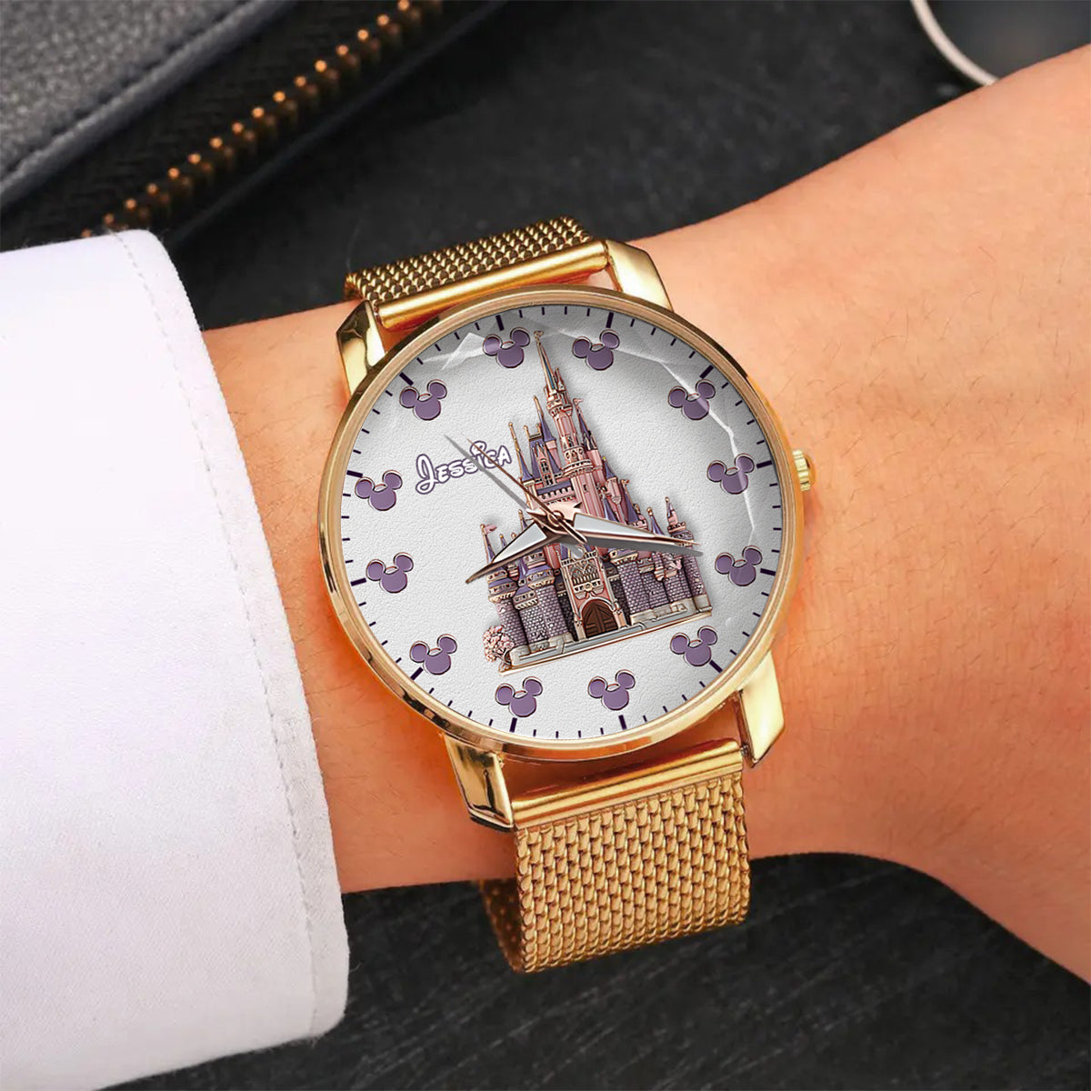 Magical Day Custom Name - Personalized Mouse Women Hand Watch