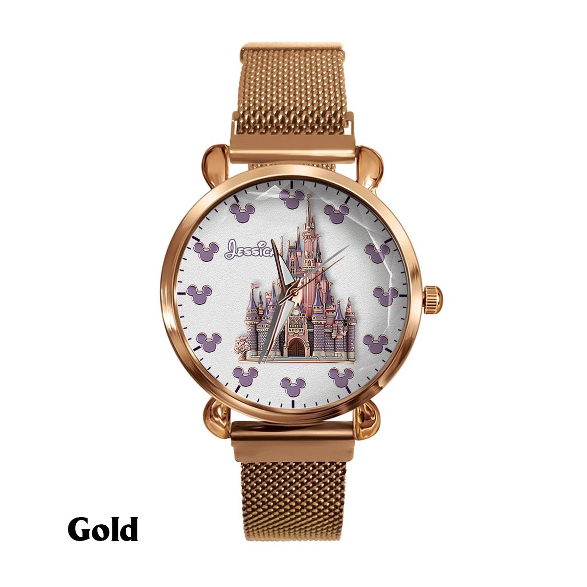 Magical Day Custom Name - Personalized Mouse Women Hand Watch