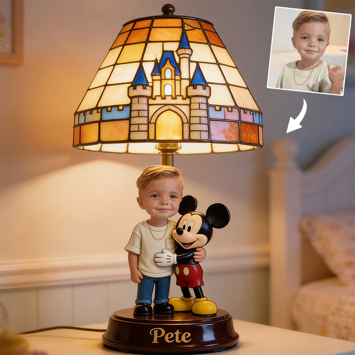 Magic Friends - Personalized Mouse Acrylic LED Night Light
