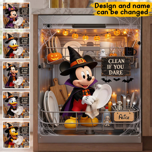 Clean If You Dare - Personalized Mouse Dishwasher Cover