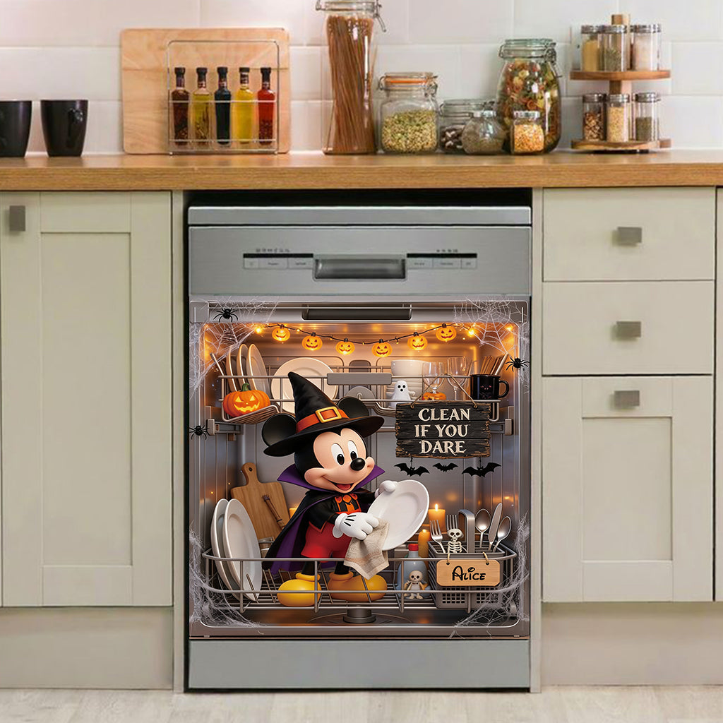 Clean If You Dare - Personalized Mouse Dishwasher Cover