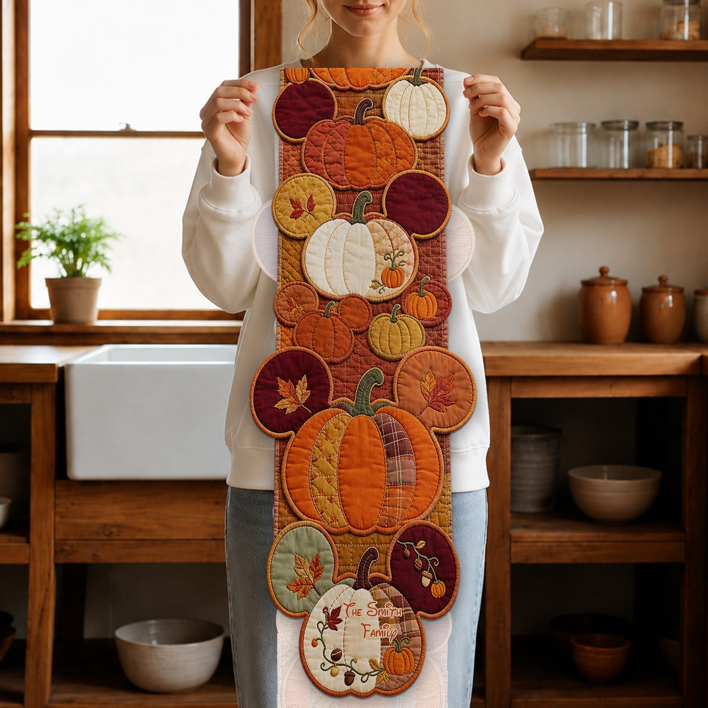 Magical Moments - Personalized Mouse Table Runner Custom Shape