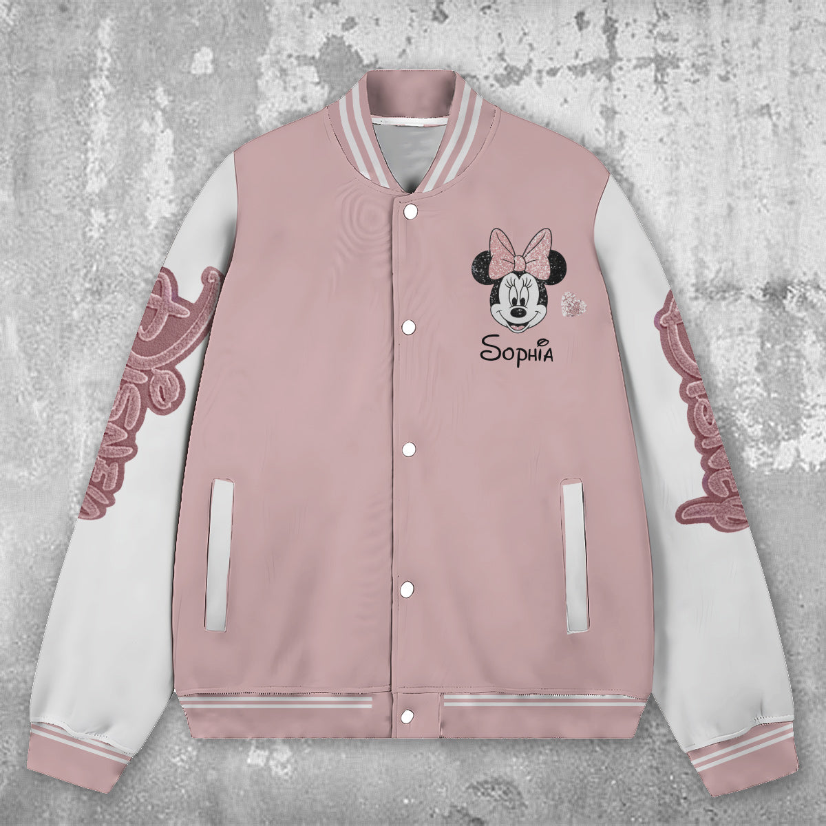 Magic Mouse - Personalized Mouse Varsity Jacket