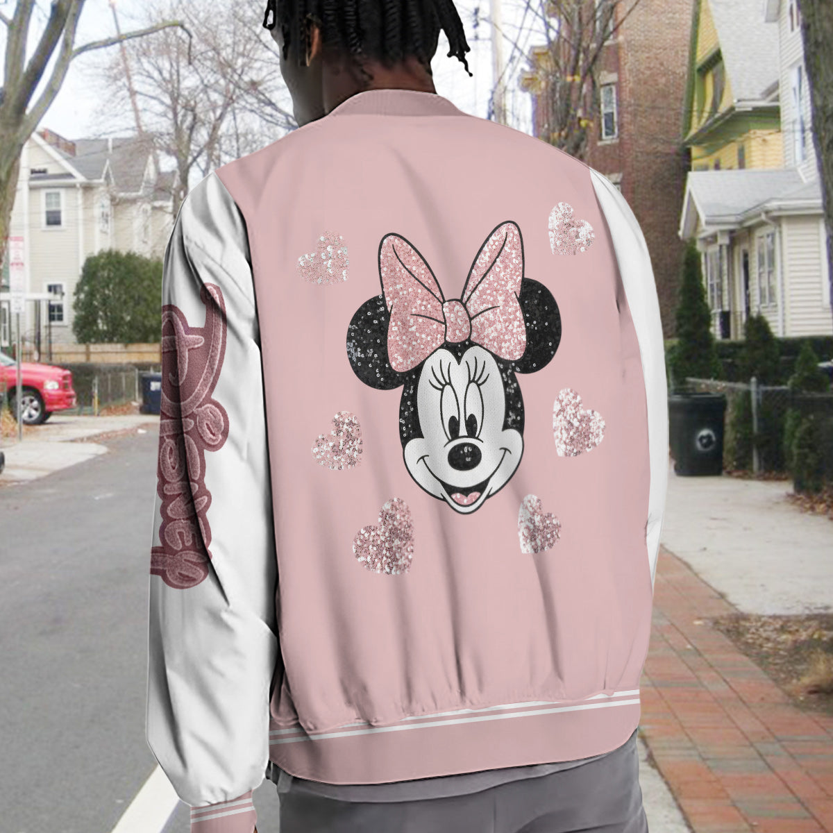 Magic Mouse - Personalized Mouse Varsity Jacket
