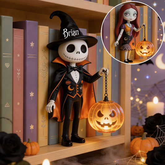 Spooky Night - Personalized Nightmare Bookshelf Lamp