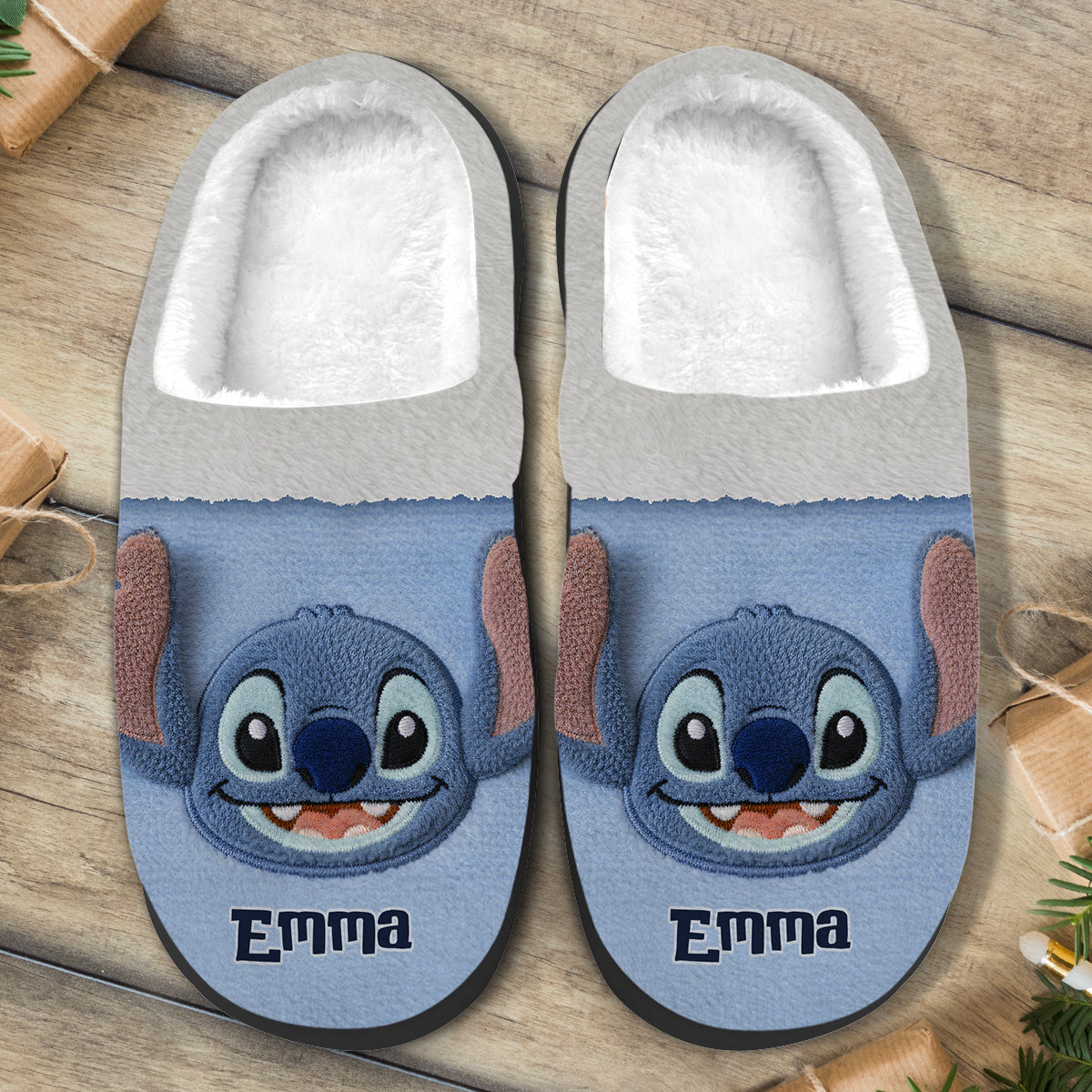 Ohana Means Family - Personalized Ohana Slippers