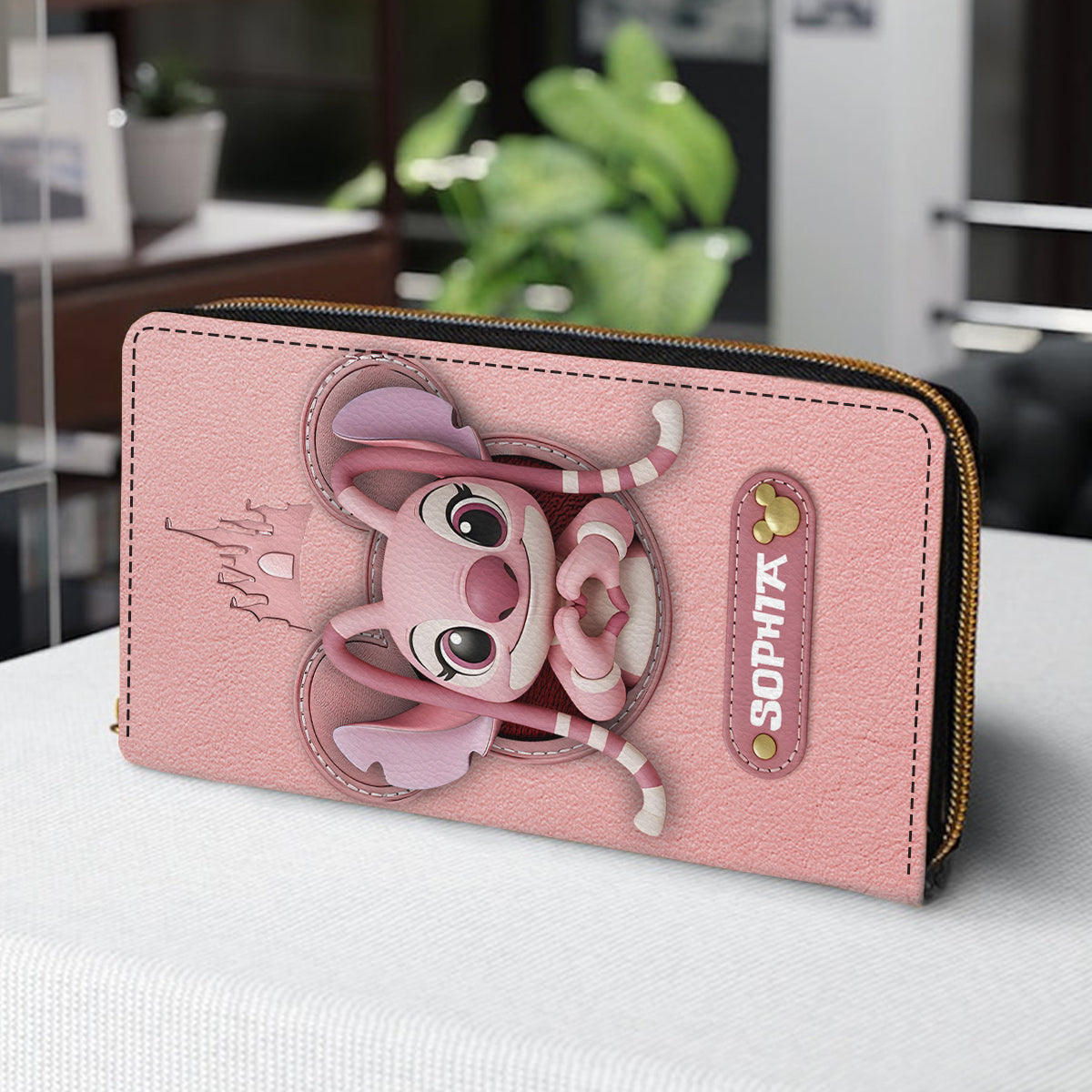 Magical Moments - Personalized Ohana Leather Long Wallet