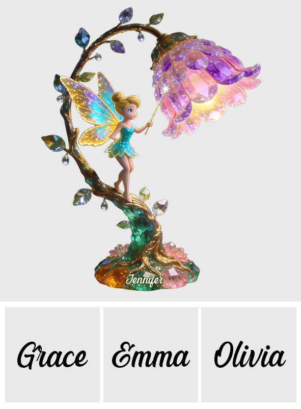 Fairy Flower - Personalized Dream Trip Acrylic LED Night Light