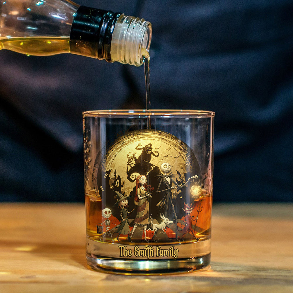 Jack Man - Personalized Nightmare Whiskey Glass