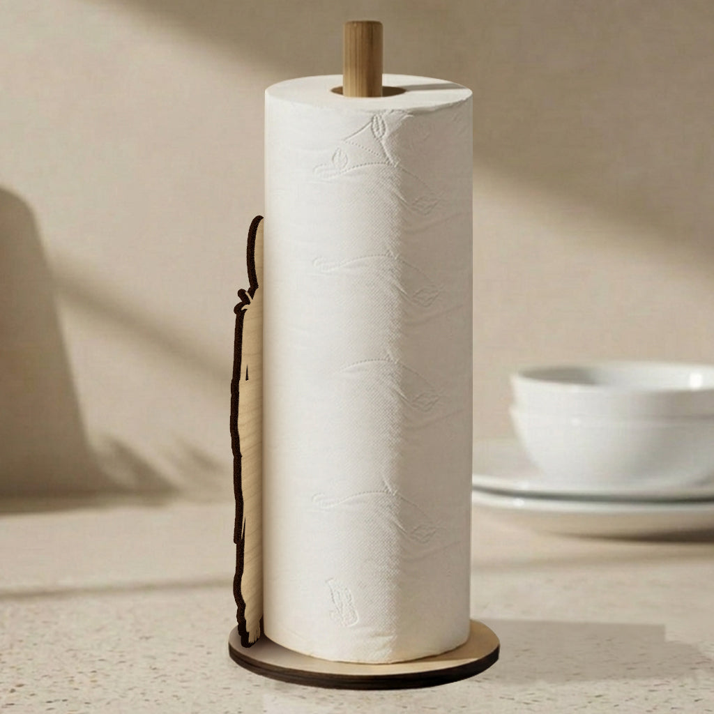 Doing Dad Sh*t - Personalized Nightmare Paper Towel Stand