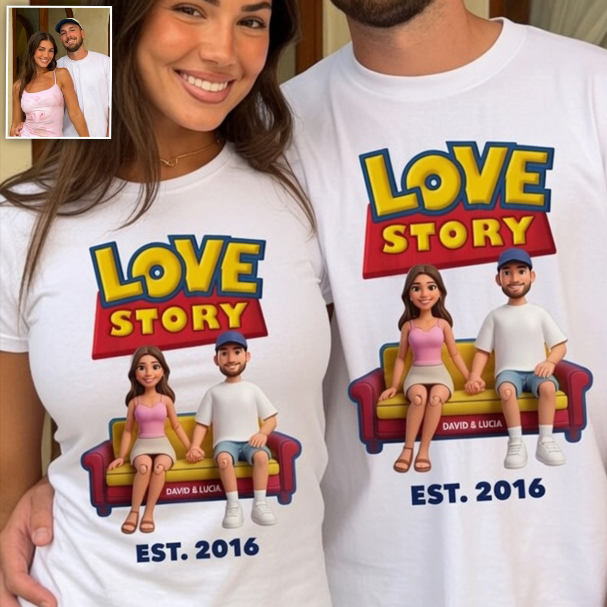 Our Love Story - Personalized Movie For Kids T-shirt And Hoodie