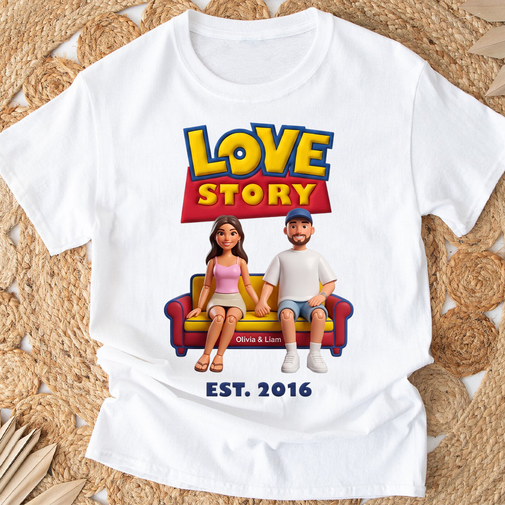 Our Love Story - Personalized Movie For Kids T-shirt And Hoodie