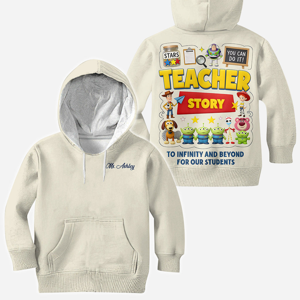 Teacher Story - Personalized Teacher All Over Shirt