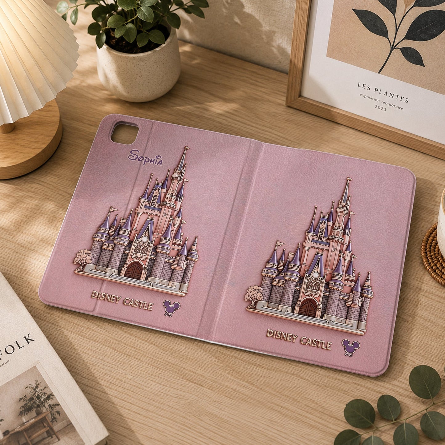 Magical Castle - Personalized Dream Trip Tablet Cover With Pen Slot