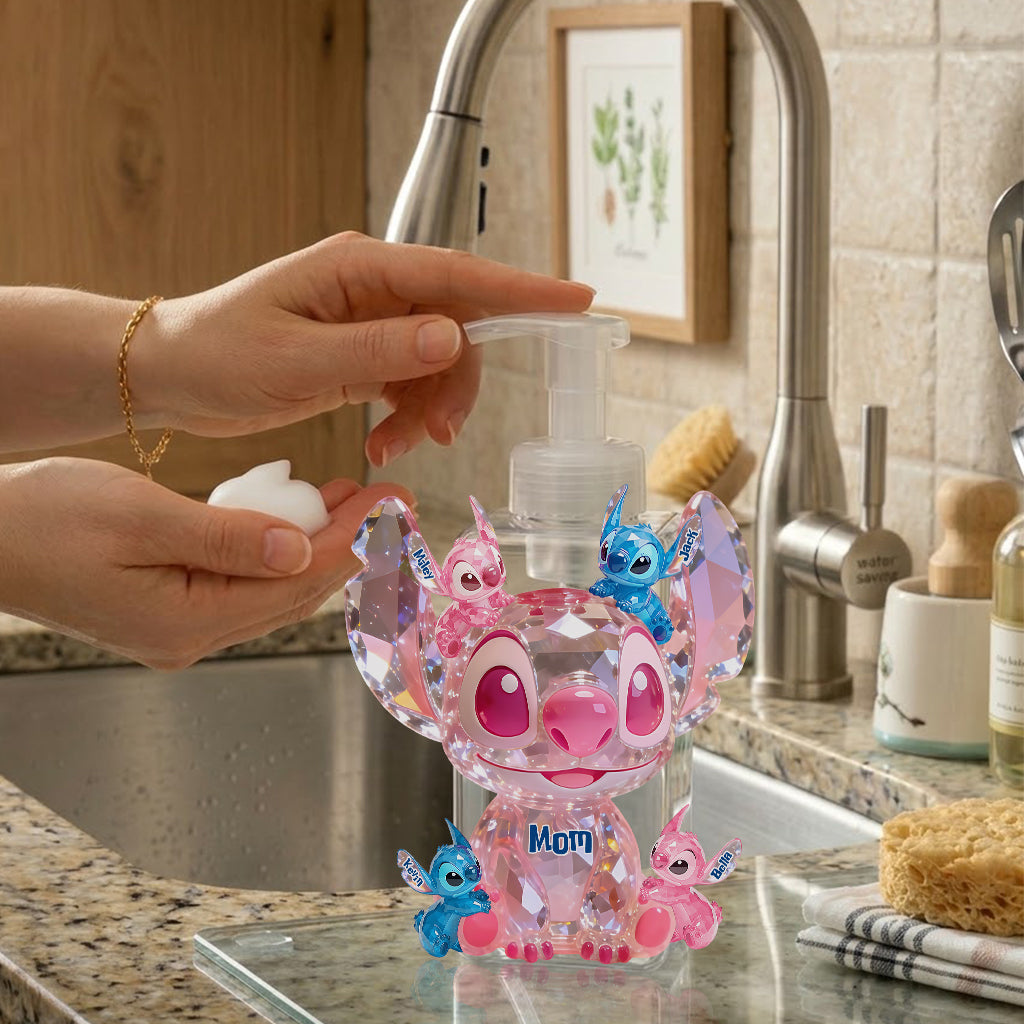 Ohana Means Family - Personalized Ohana Soap Dispenser