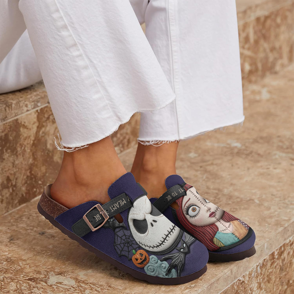 Simply Meant To Be - Personalized Nightmare Clogs With Arch Support