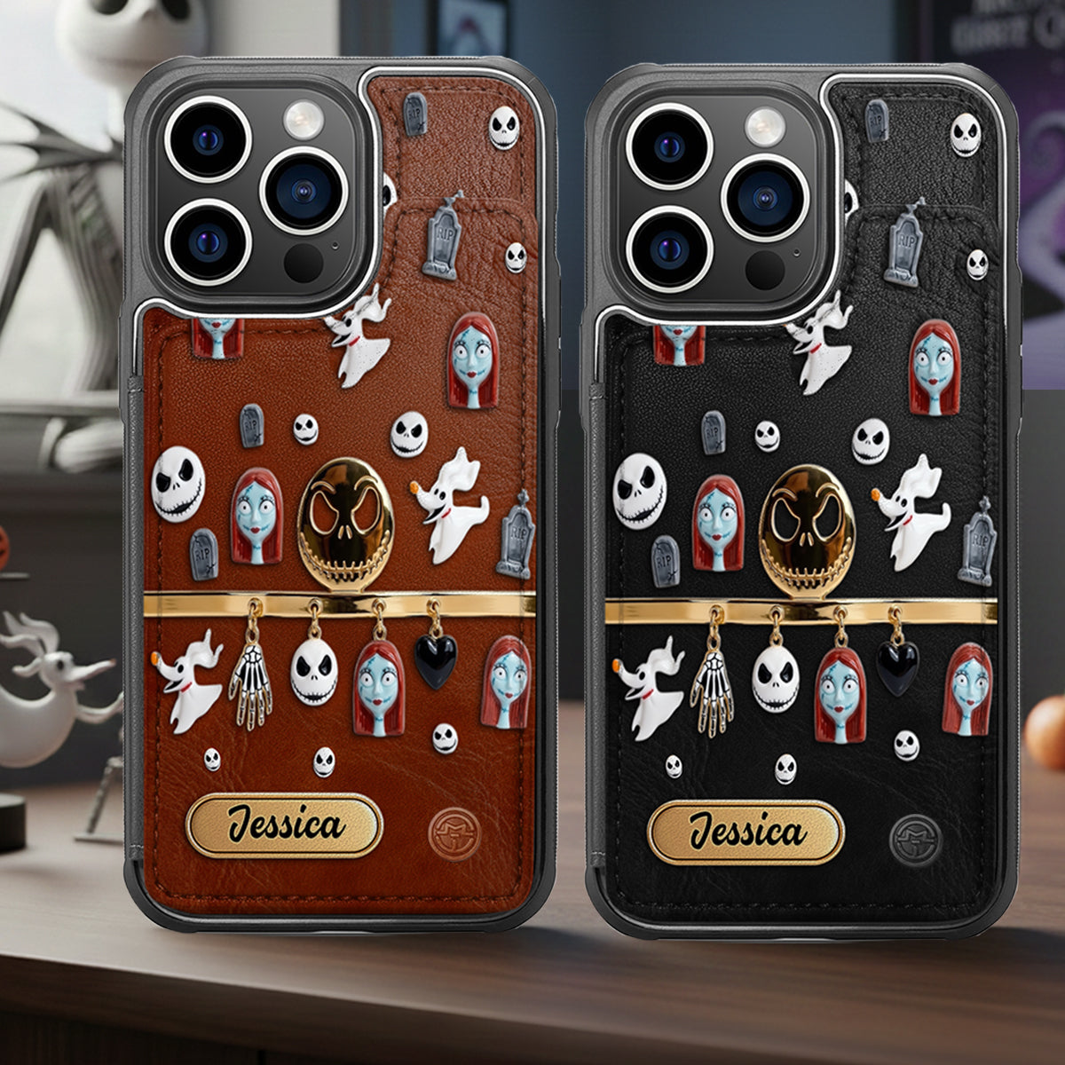 The Nightmare - Personalized Nightmare Fully Printed Wallet Phone Case