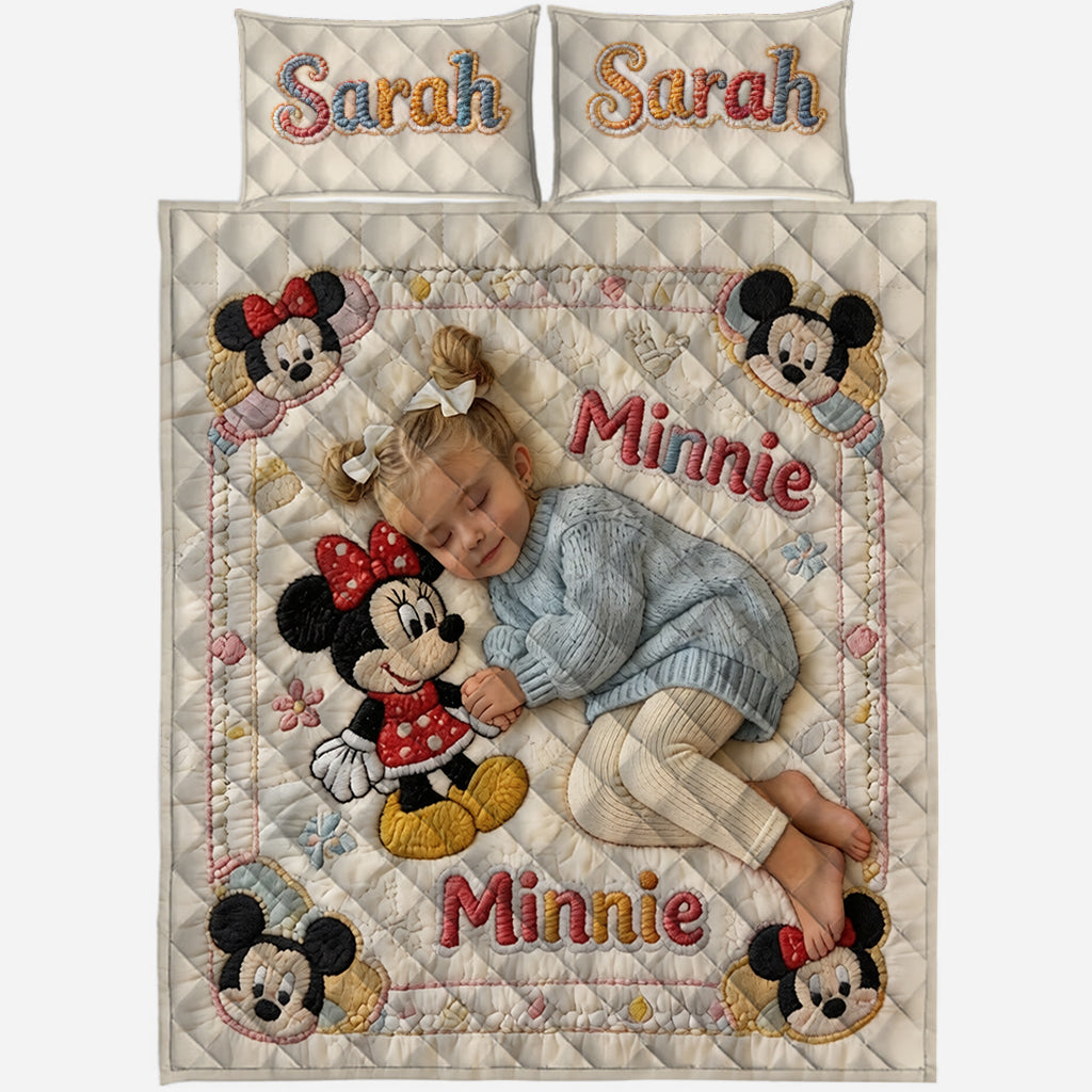 Magic Friends - Personalized Mouse Quilt Set
