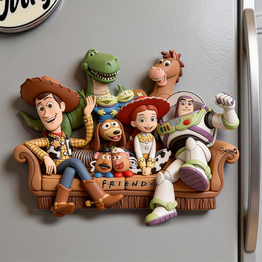 Friends - Personalized Movie For Kids Magnet