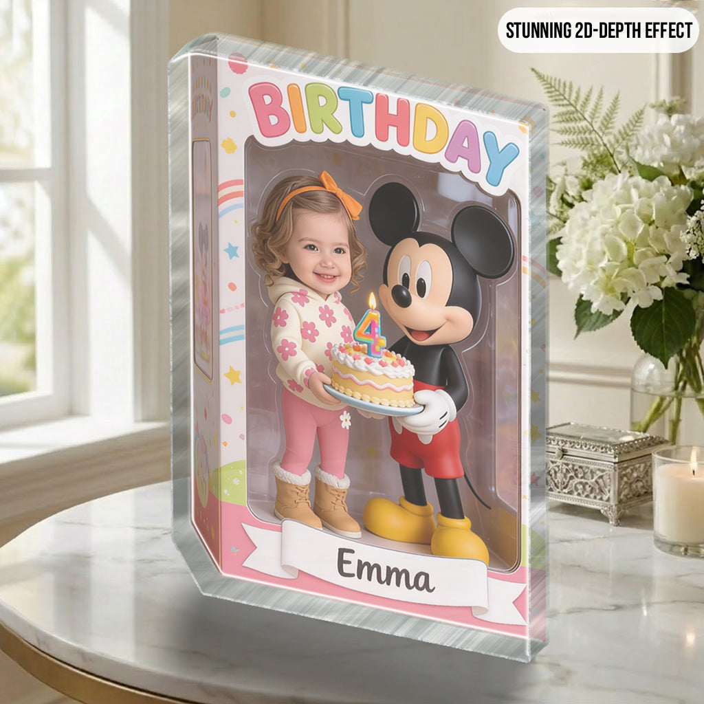 Custom Any Photo - Personalized Kid Custom Shaped Acrylic Plaque