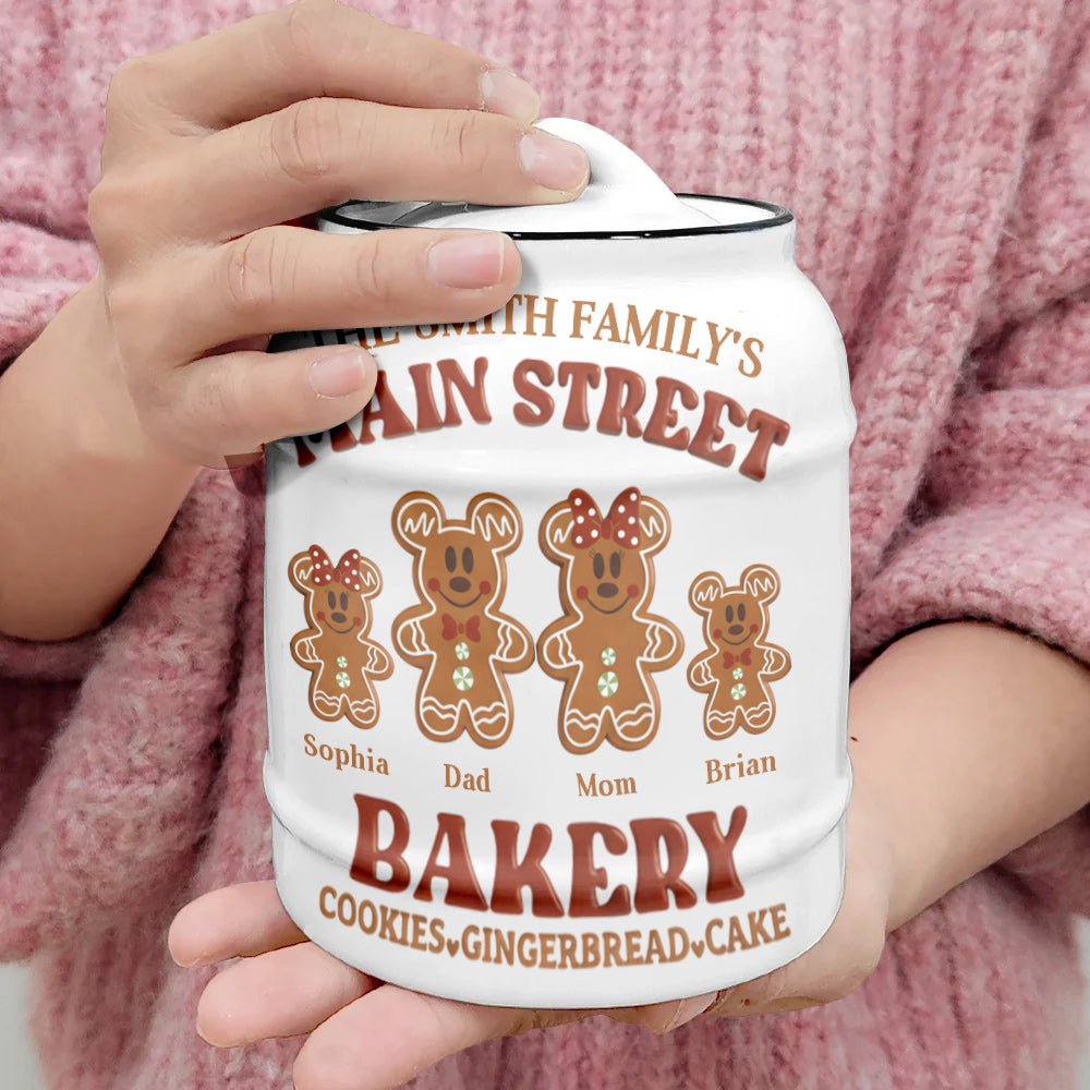 Main Street Bakery - Personalized Mouse Cookie Jar