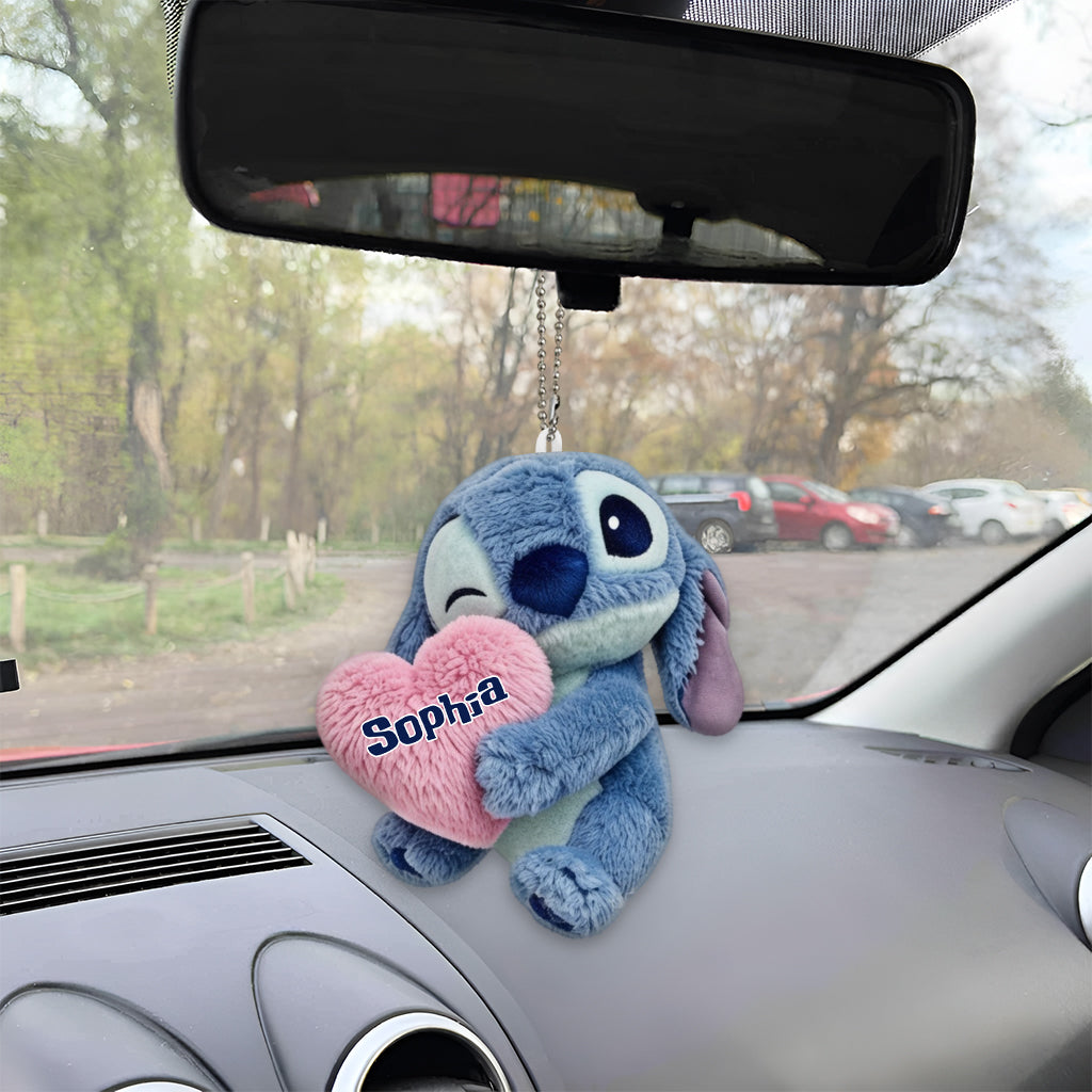 Ohana Means Family - Personalized Ohana Plush Keychain