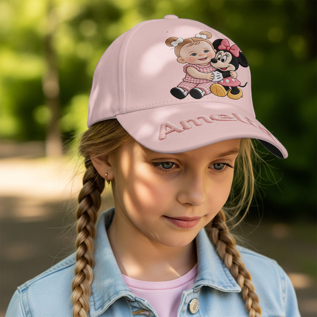 Kid Cap Custom Any Photo, Any Character - Magical Friends - Personalized Mouse Classic Cap