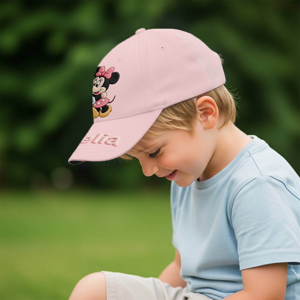 Kid Cap Custom Any Photo, Any Character - Magical Friends - Personalized Mouse Classic Cap