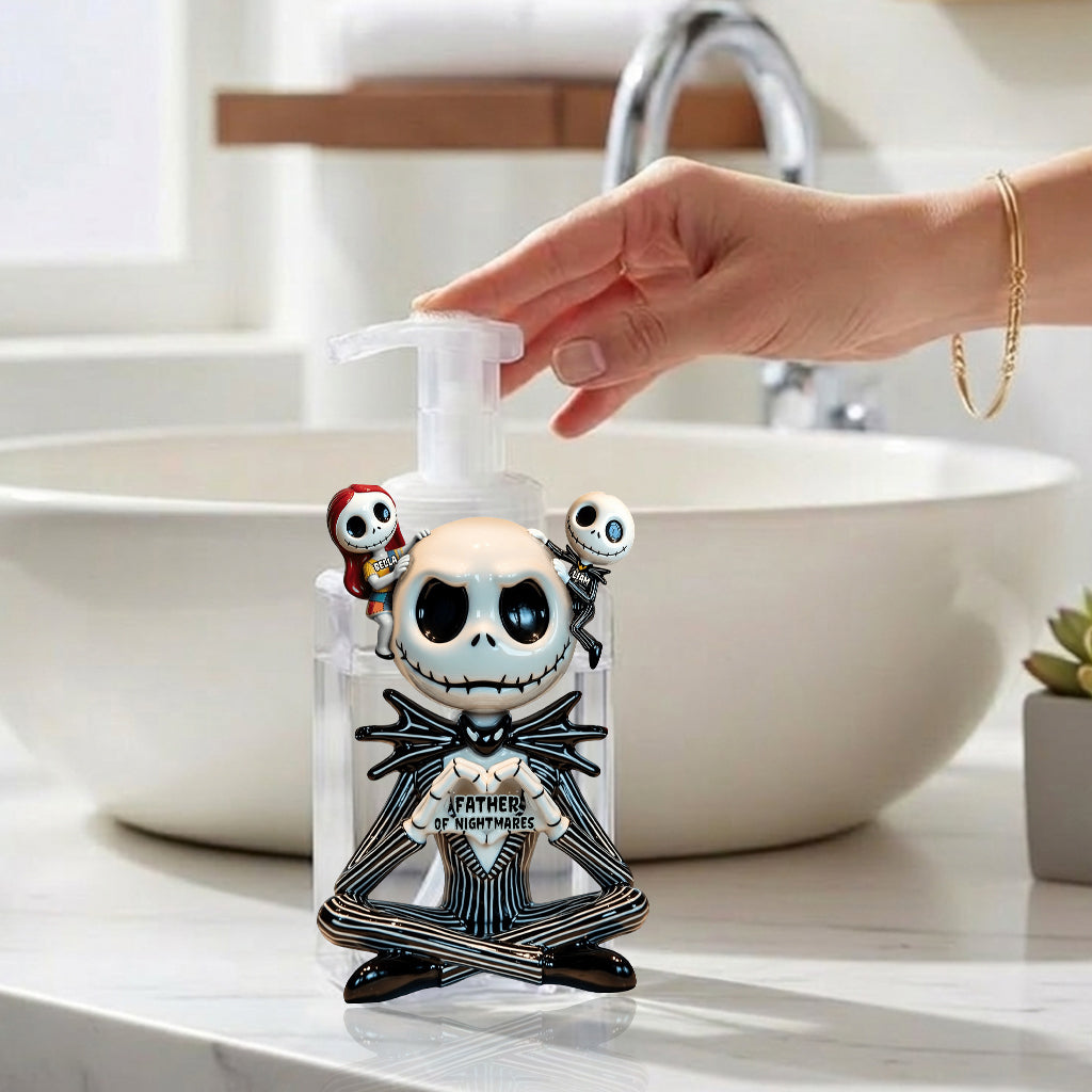 Father, Mother Of Nightmare - Personalized Nightmare Soap Dispenser