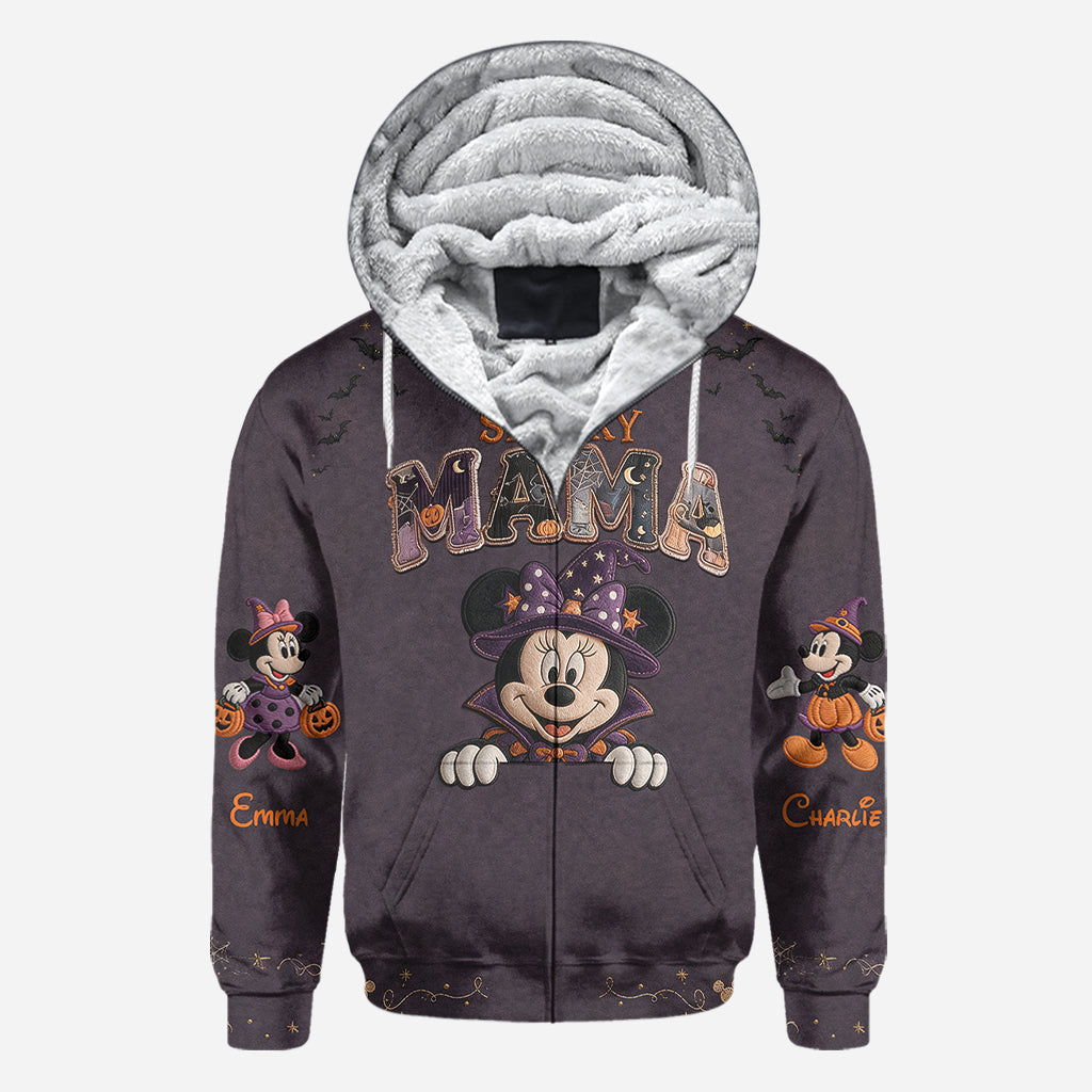Spooky Mama - Personalized Mouse All Over Shirt