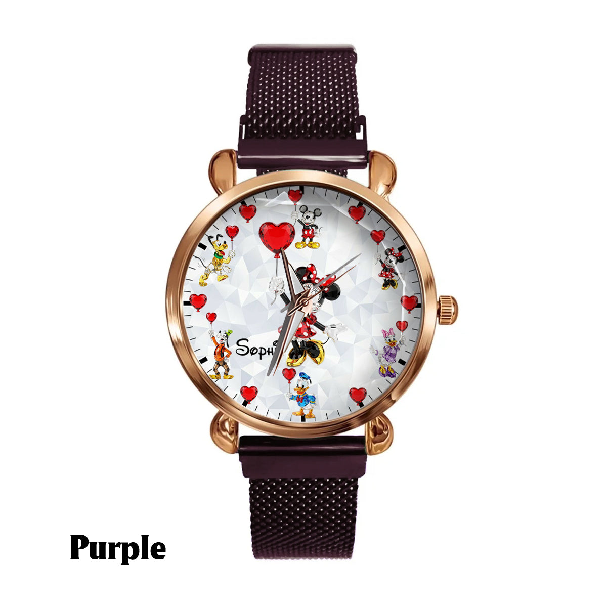 Magical World - Personalized Mouse Women Hand Watch