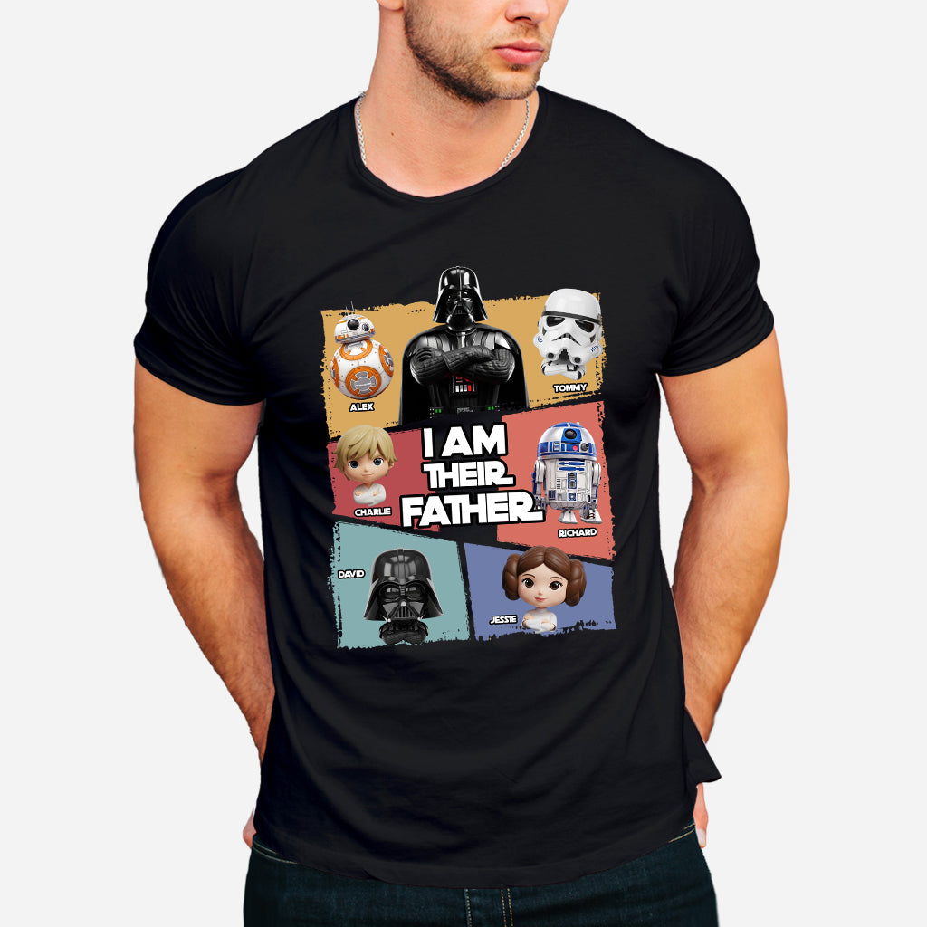 I Am Their Father - Personalized The Force T-shirt And Hoodie