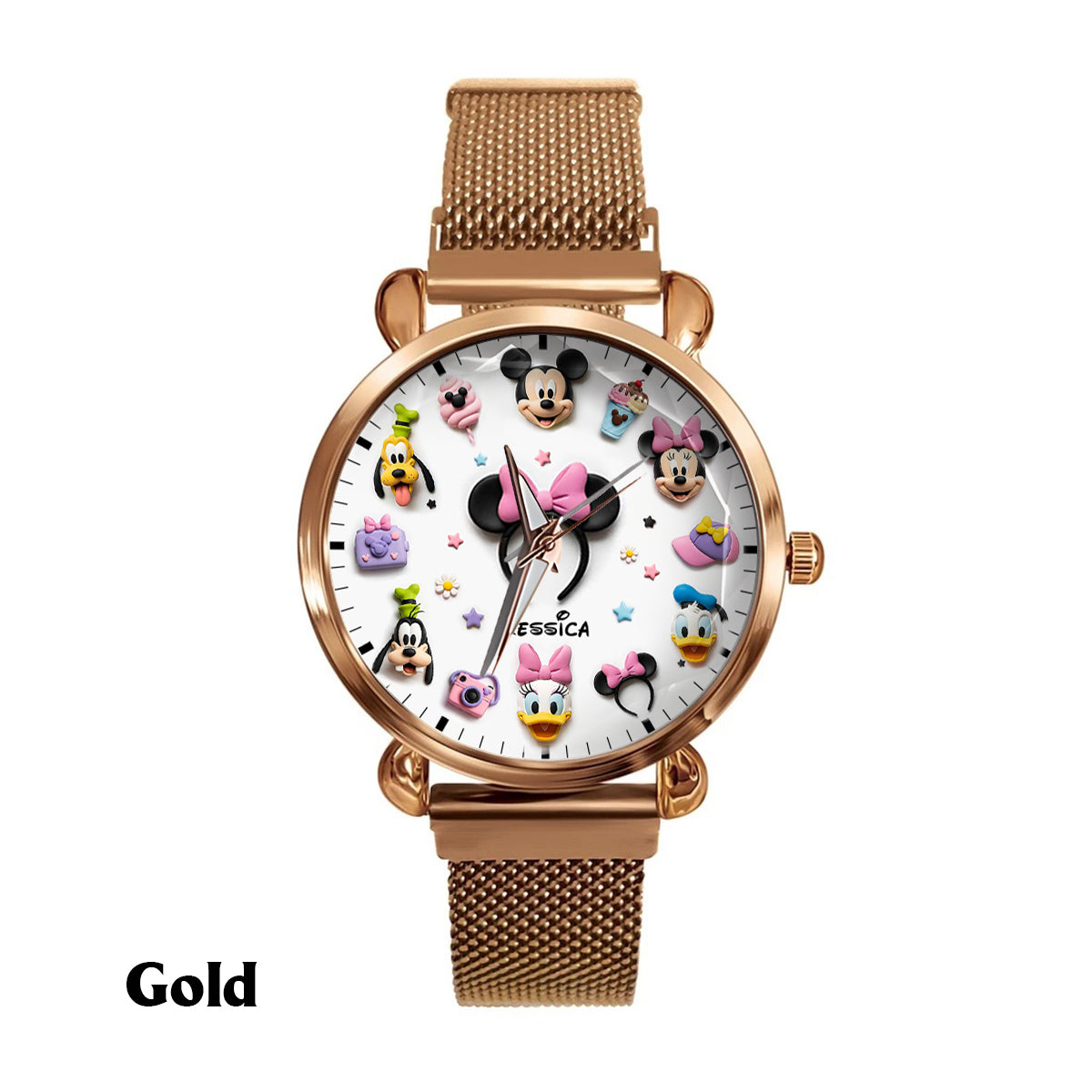 Magical World - Personalized Mouse Women Hand Watch