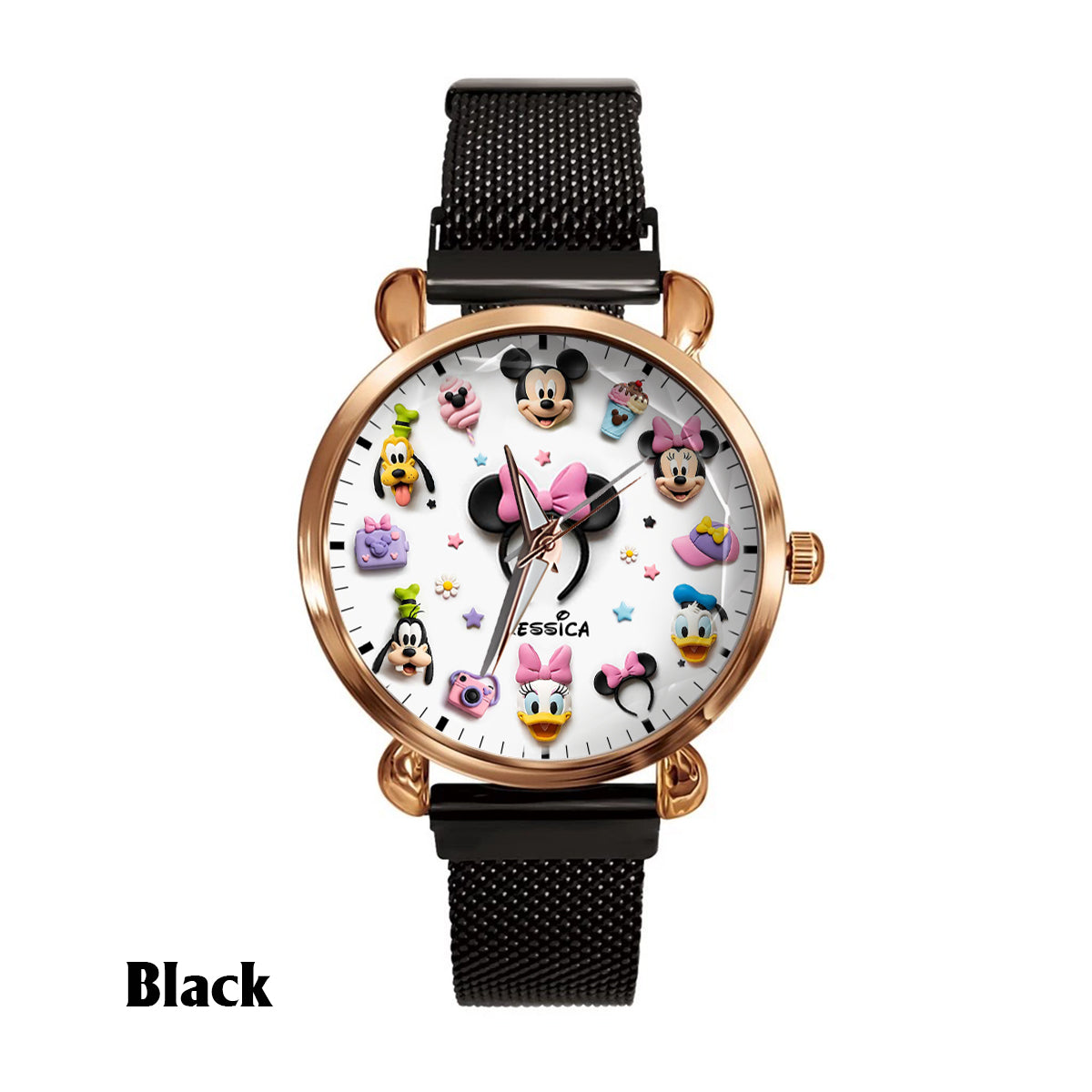 Magical World - Personalized Mouse Women Hand Watch