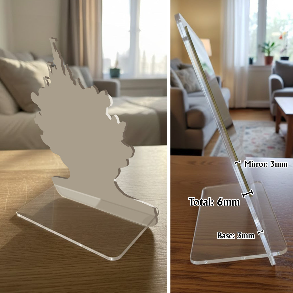 Friends - Personalized Mouse Desk Mirror