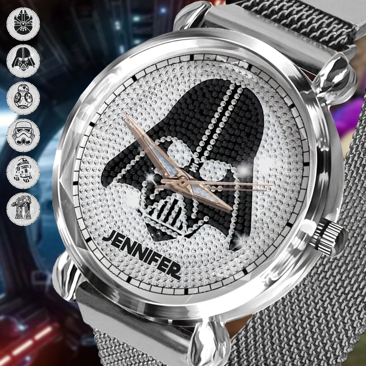 Galactic Soldier - Personalized The Force Women Hand Watch